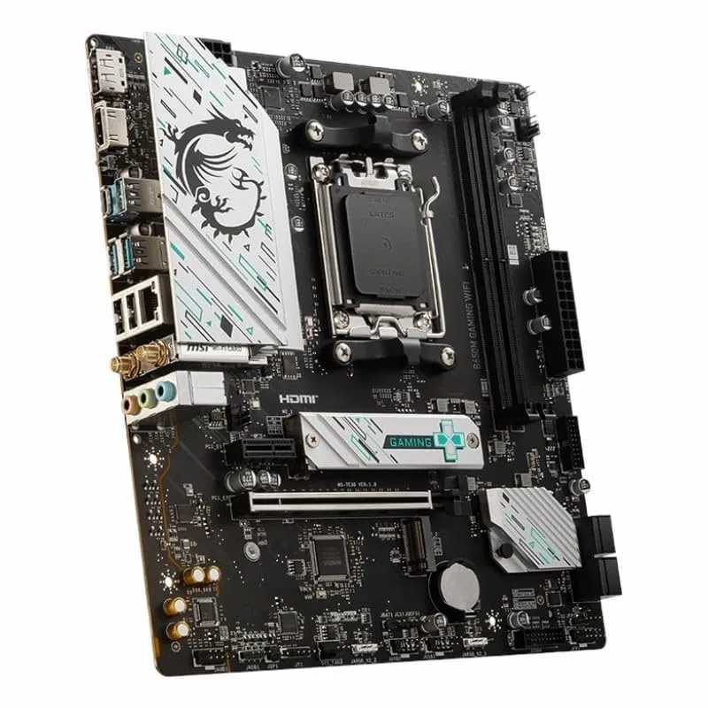 MSI B650M Gaming WiFi DDR5 Motherboard For AMD view 3